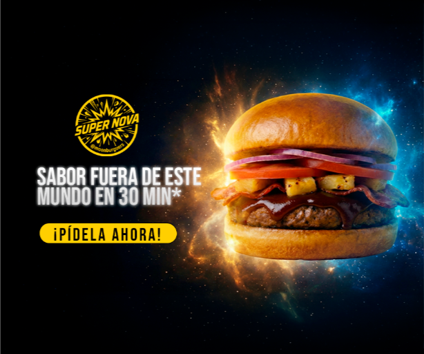 Super Nova Moon Burger hamburguesas Banderilla