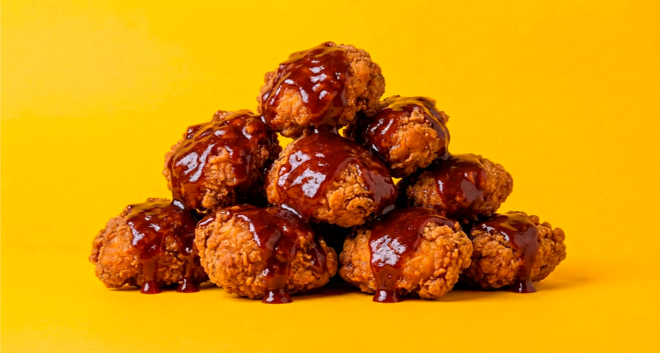 Boneless 8 piezas pollo crujiente Moon Burger