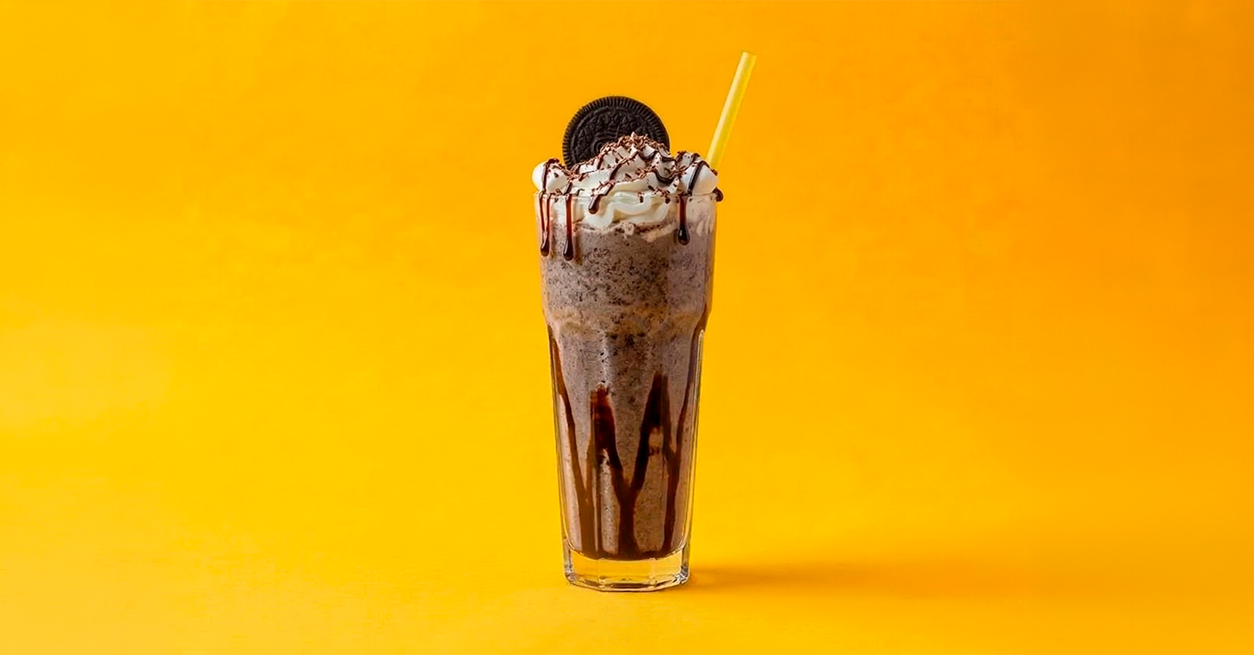Frappe Oreo Moon Burger bebida helada