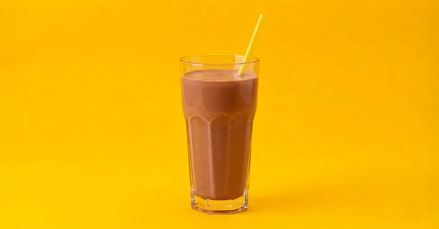 Malteada de chocolate Moon Burger
