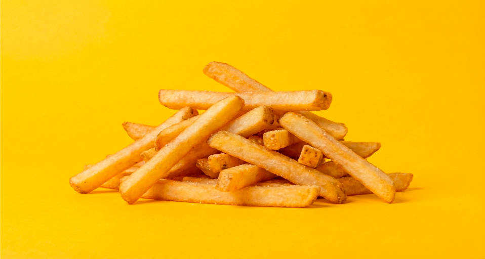 Papas a la francesa Moon Burger Banderilla