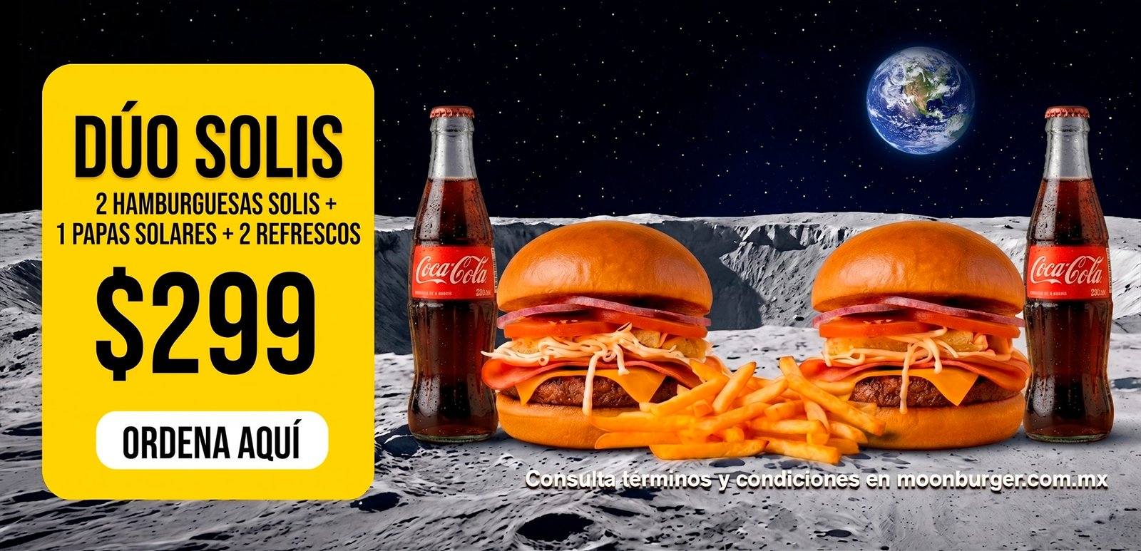 Dúo Solis — Promo Moon Burger