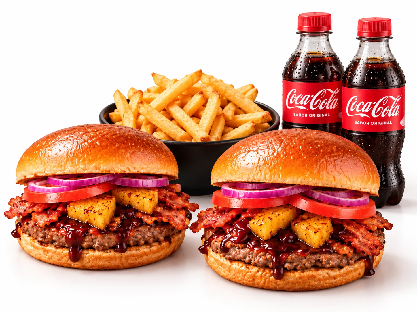 Dúo Supernova: 2 Súper Nova, papas y 2 Refrescos