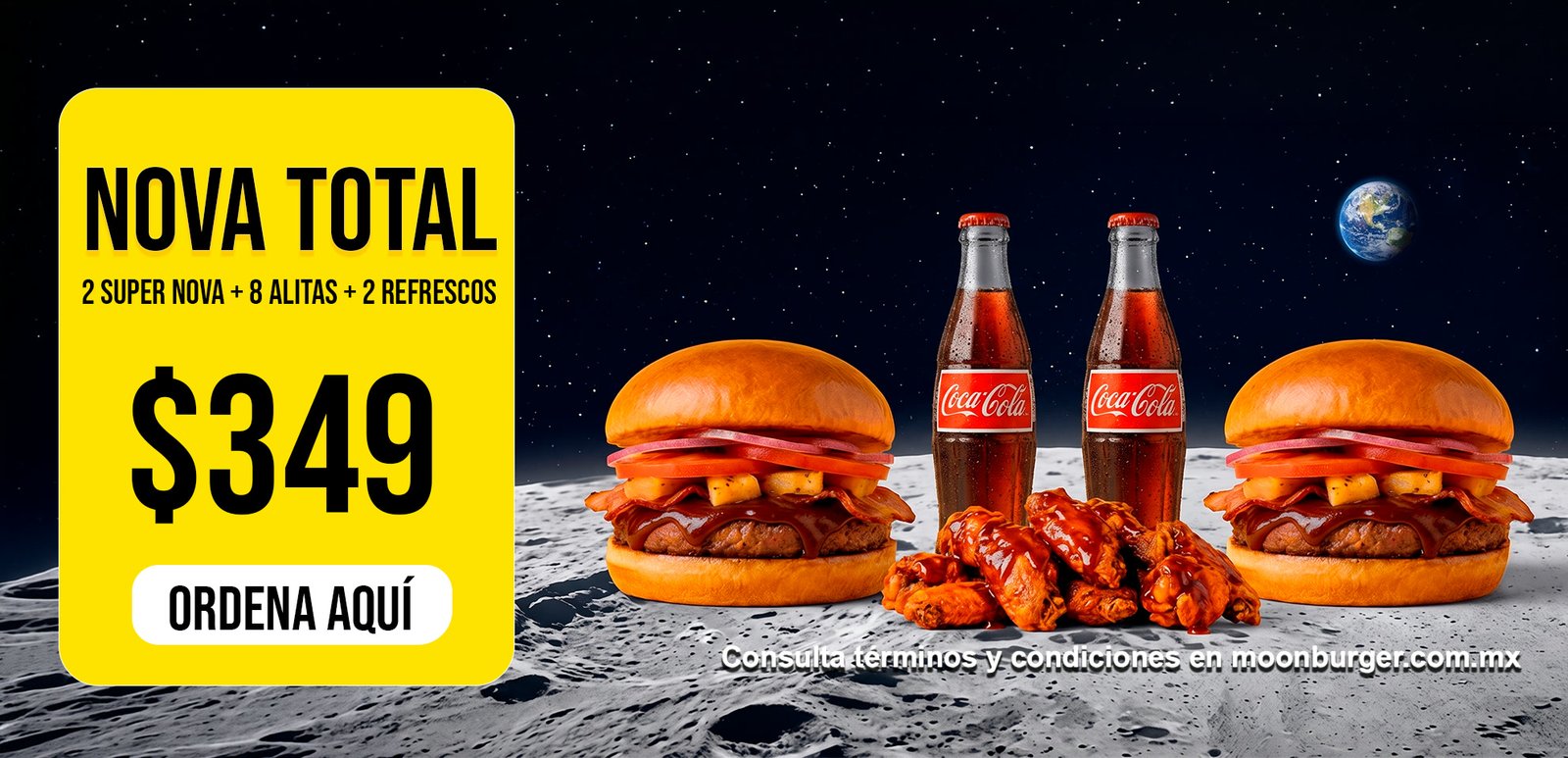 Nova Total — Promo Moon Burger